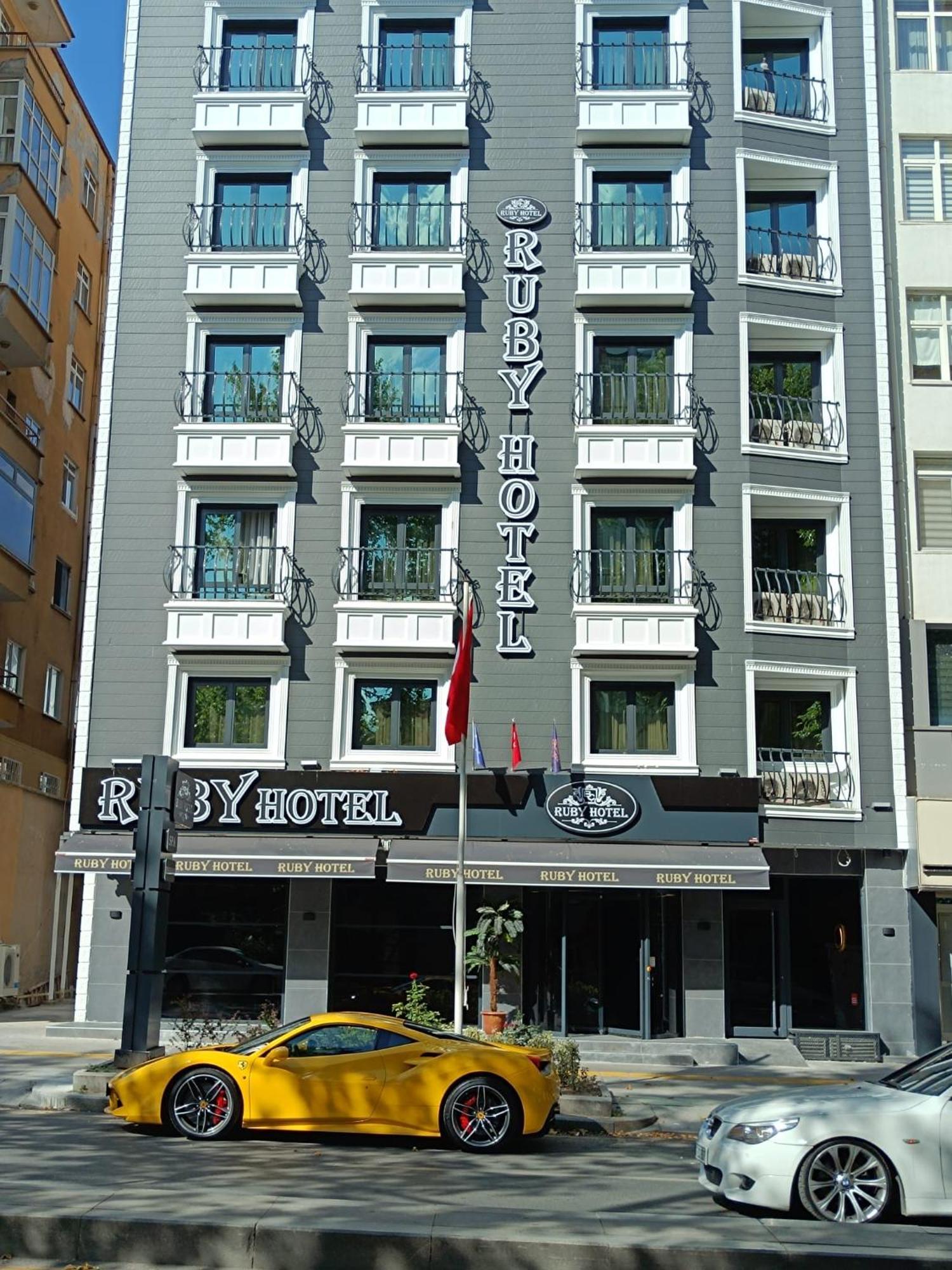 Bc Ruby Hotel Ankara Exterior foto